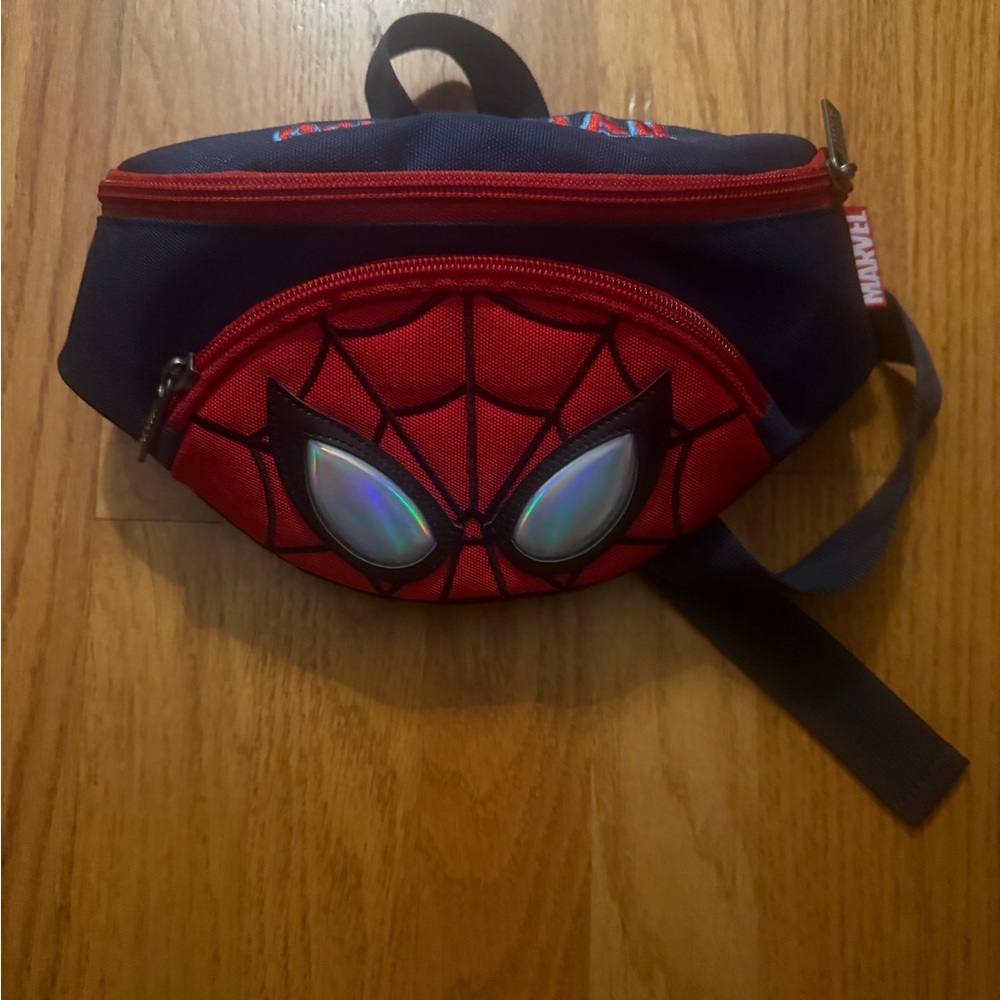 Marvel Spider-Man Kids Belt Bag - Red and Blue